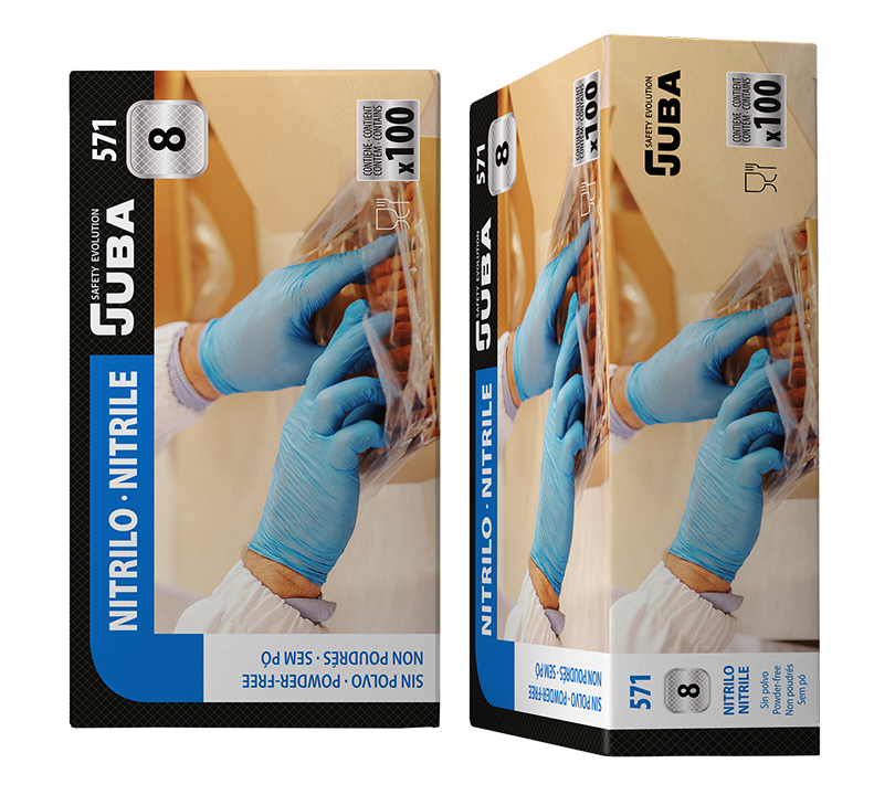 Nitrile Gloves Juba - 571 JUBA Detalle