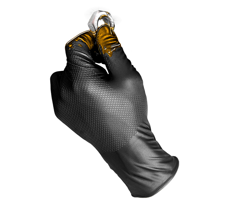 Guantes de Nitrilo – Protege tus manos con los guantes de nitrilo diamantado