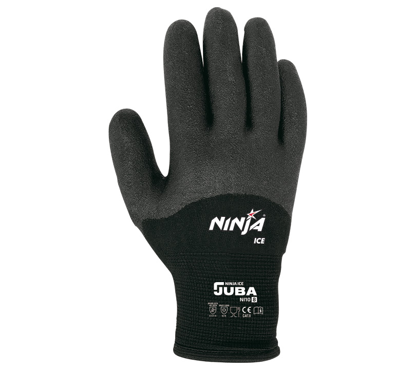 Luvas de PVC Juba - NI10 NINJA ICE Dorso