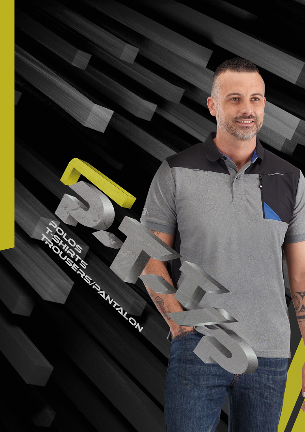 workwear 22 23 FR ENG POLO, T-SHIRTS AND TROUSERS