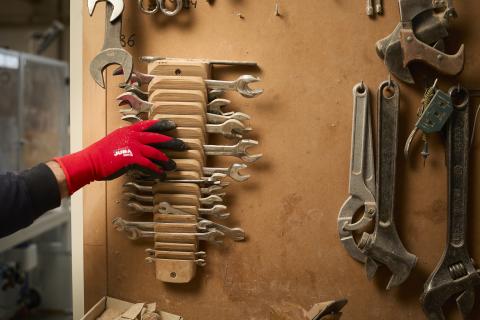 Guantes de nailón