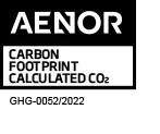 GHG Carbon Footprint Certificate from AENOR