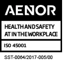 ISO 45001 Certificate of the Occupational Health and Safety Management System