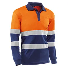 Polos High visibility CAT II - HV730BCMLAZUL EIRE