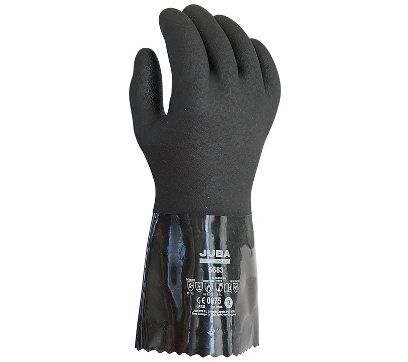 Gants en PVC Juba - 5683 PVC FLEX Dorso