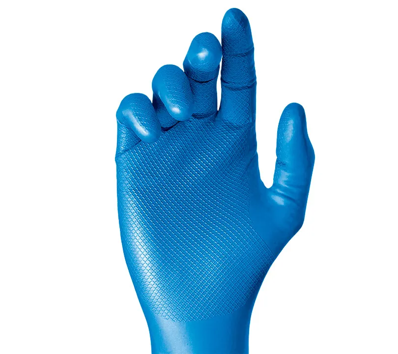 Nitrile Gloves GRIPPAZ® by JUBA® - 580BL GRIPPAZ Palma