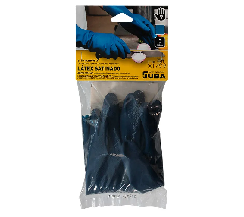 Gants en latex Juba - 611B FATHOM 45 Cartoncillo Gants en latex Juba - 611B FATHOM 45 Cartoncillo