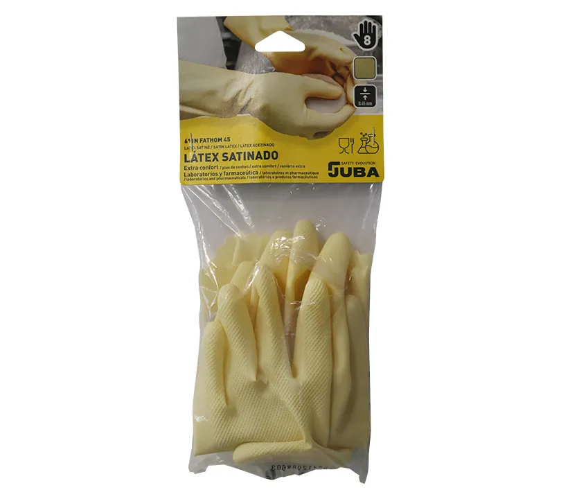 Latex Gloves Juba - 611N FATHOM 45 Cartoncillo