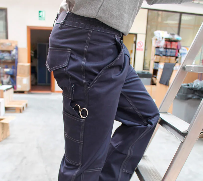 Pantalones de trabajo Soldador - 839BL BERGARA Detalle Pantalones de trabajo Soldador - 839BL BERGARA Detalle