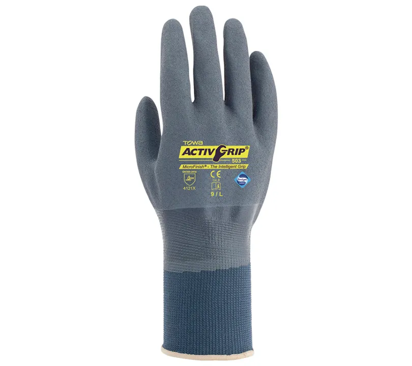 Nitrile Gloves Towa - AG503 ACTIVGRIP SERIES Dorso