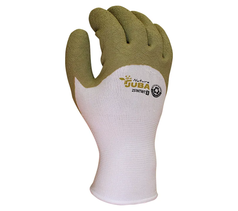 Latex Gloves Juba - H251NTWT NATURE Dorso
