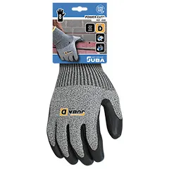 guantes juba power cut gris