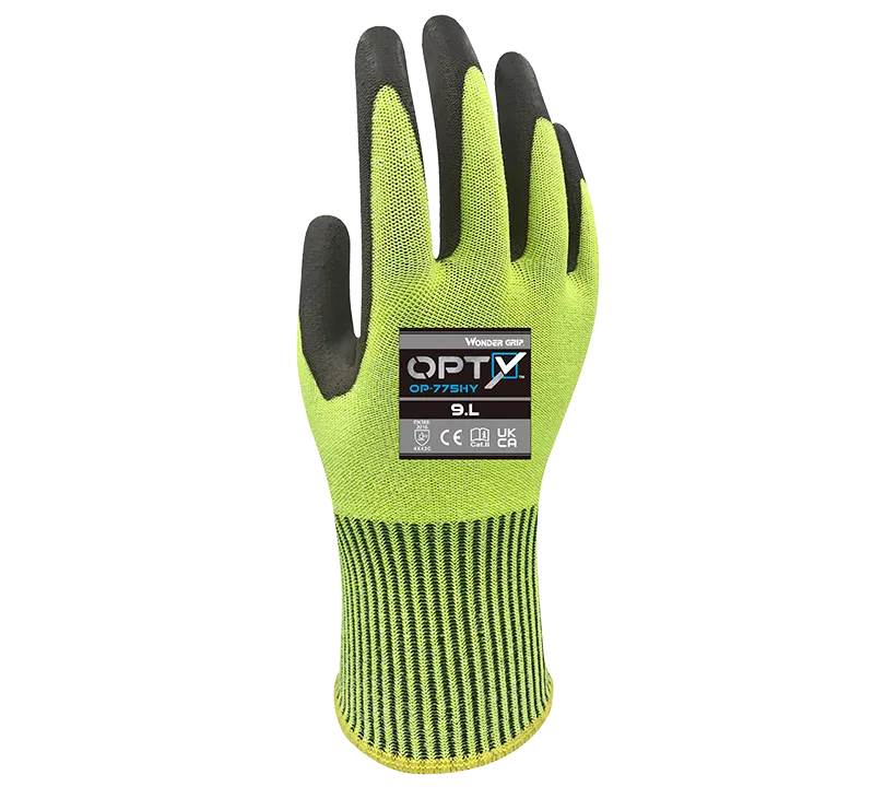 Guantes de PU Wonder Grip - HOP775HY OPTY Dorso Guantes de PU Wonder Grip - HOP775HY OPTY Dorso