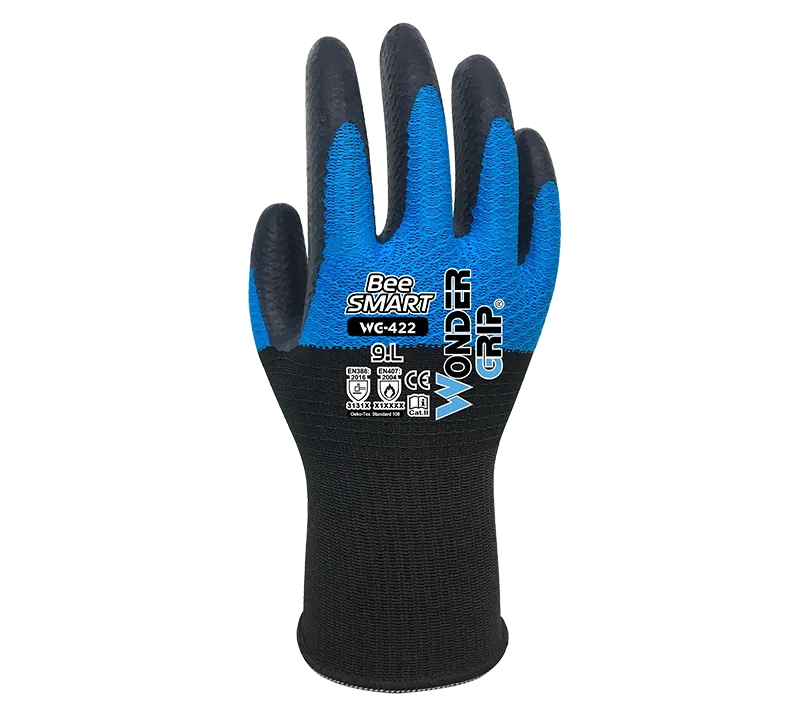 Latex Gloves Wonder Grip - HWG422 BEE-SMART Dorso