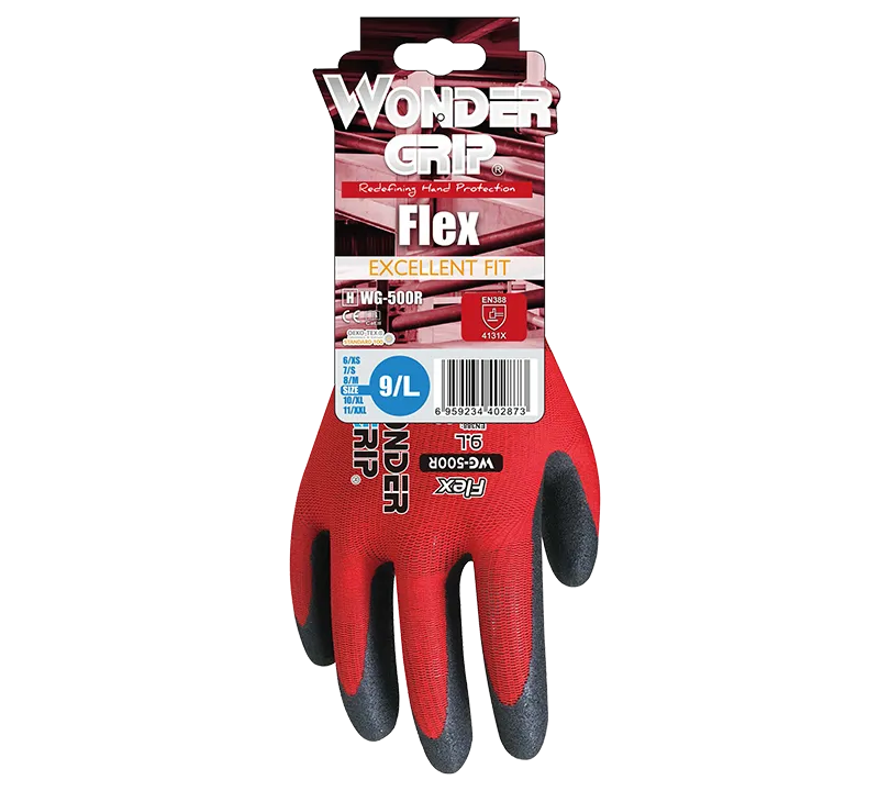 Guantes de nitrilo Wonder Grip - HWG500R WG FLEX Cartoncillo Guantes de nitrilo Wonder Grip - HWG500R WG FLEX Cartoncillo