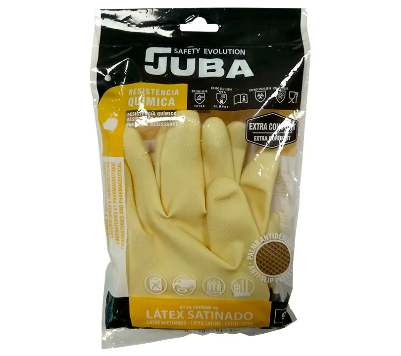 Guantes de látex Juba - 611N FATHOM 45 Cartoncillo