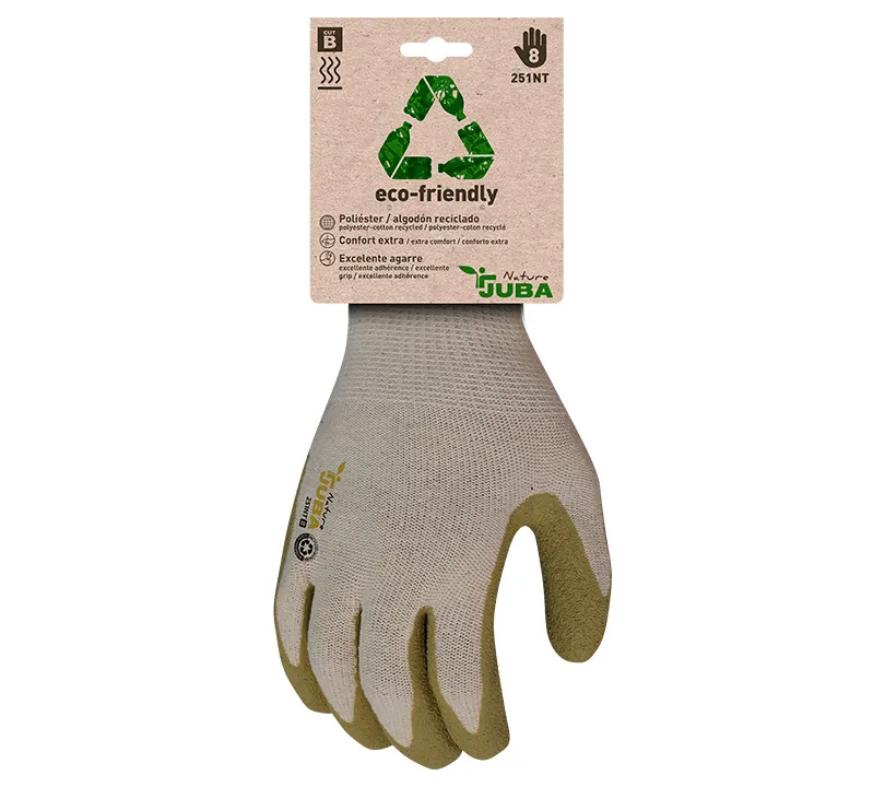 Latex Gloves Juba - H251NT NATURE Cartoncillo