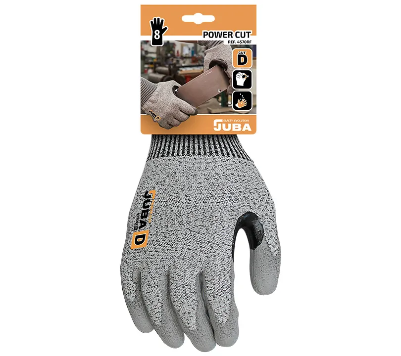 PU Gloves Juba - 4570RF POWER CUT Cartoncillo PU Gloves Juba - 4570RF POWER CUT Cartoncillo