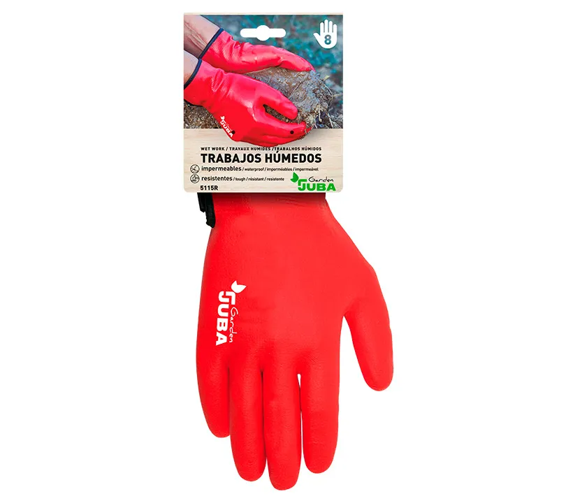 Nitrile Gloves Juba - H5115R GARDEN Cartoncillo