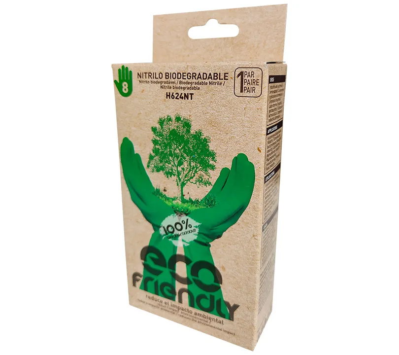 Nitrile Gloves Juba - H624NT NATURE Cartoncillo