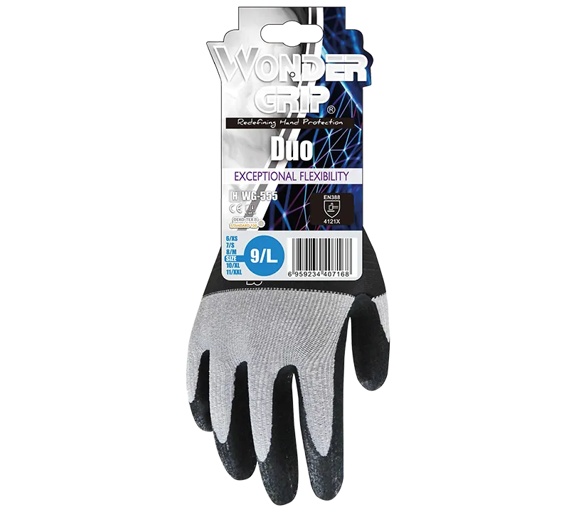 Nitrile Gloves Wonder Grip - HWG555 DUO Cartoncillo