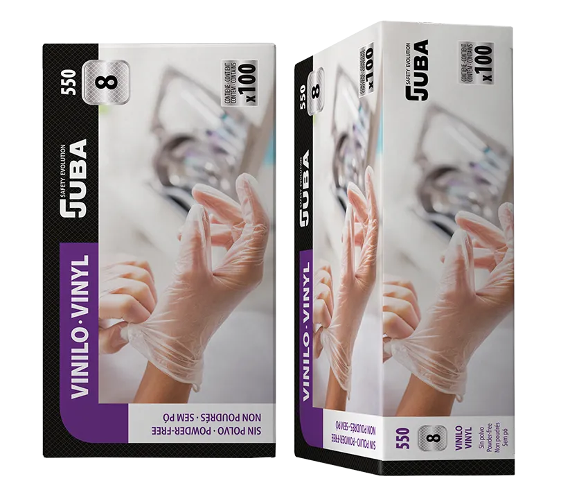 Vinyl Gloves Juba - 550 JUBA Detalle