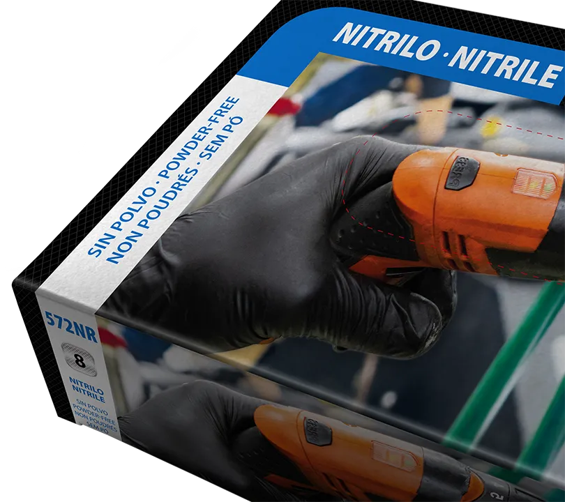 Nitrile Gloves Juba - 572NR JUBA Detalle