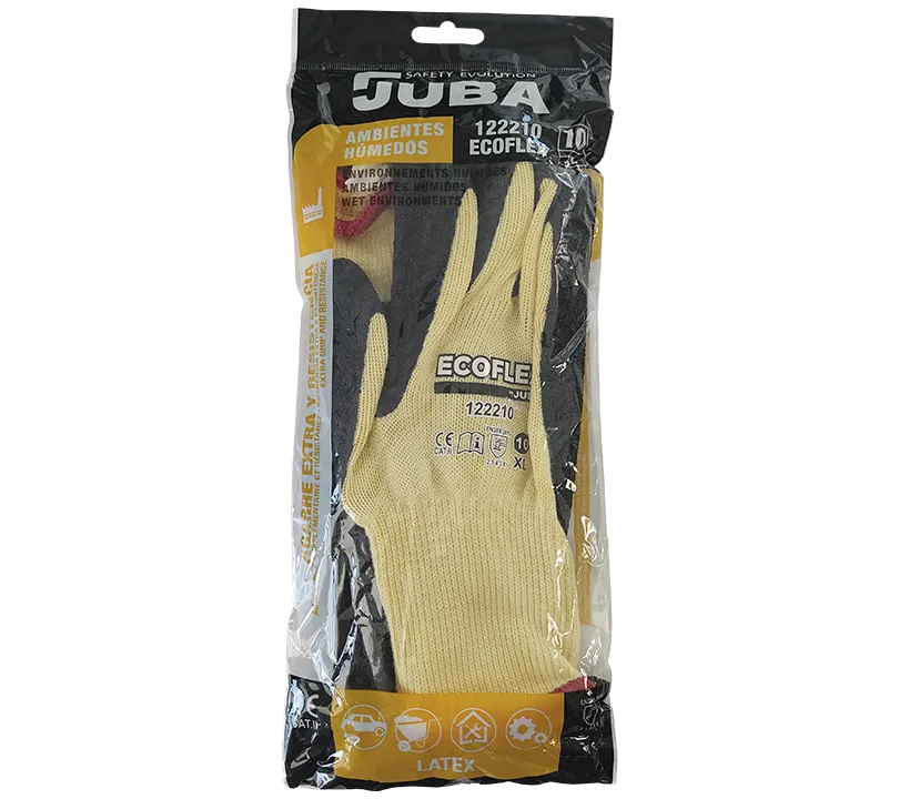 Latex Gloves Juba - B122210 ECO-FLEX Detalle Latex Gloves Juba - B122210 ECO-FLEX Detalle