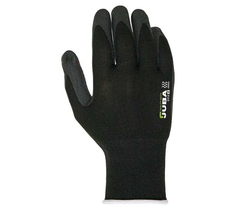 Nitrile Gloves Juba - 5112 AGILITY DOTS Dorso