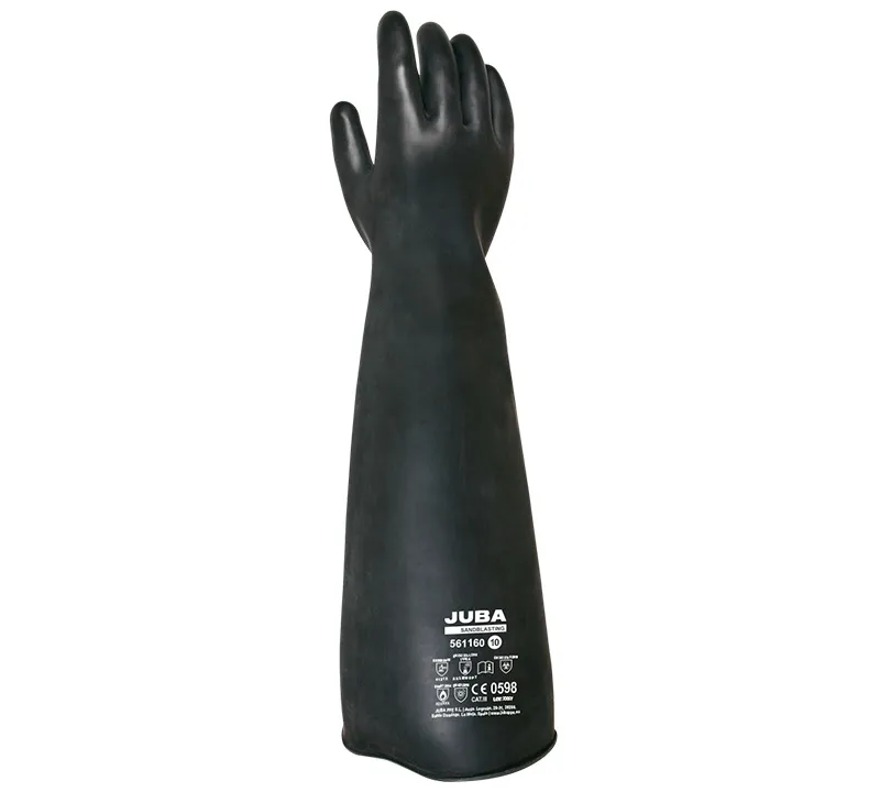 Luvas de látex Juba - 561160 SANDBLASTING Dorso
