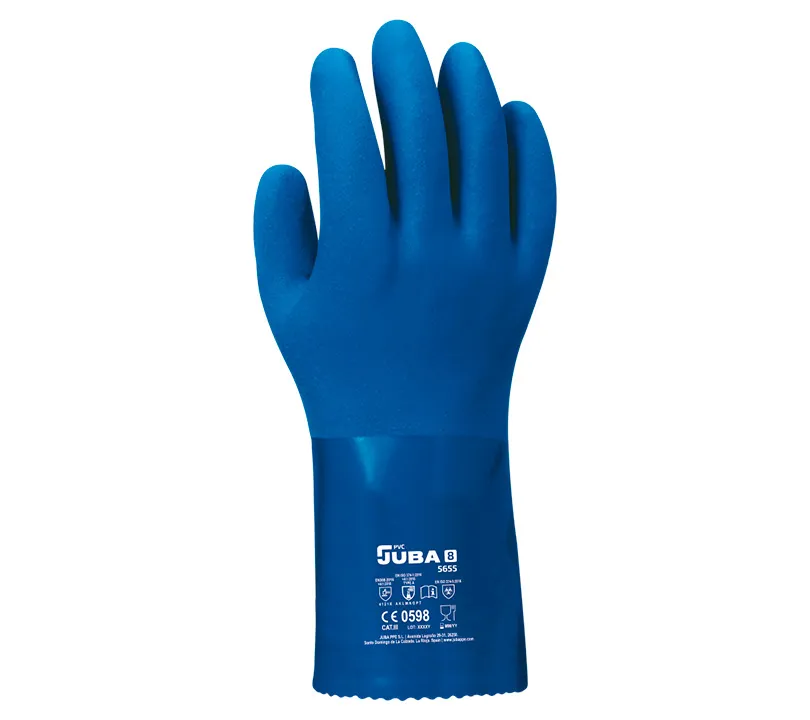 PVC Gloves Juba - 5655 PVC Dorso