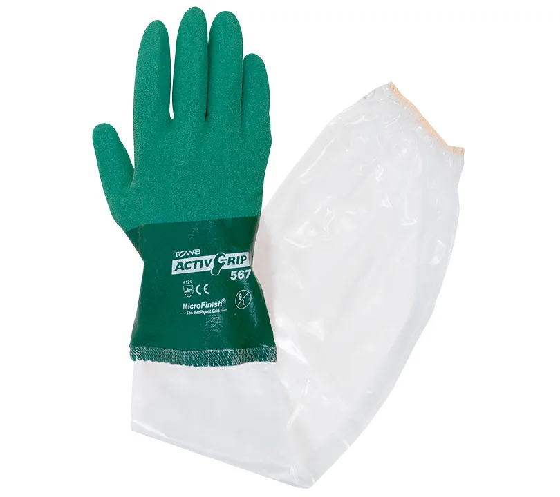 Nitrile Gloves Towa - 567 ACTIVGRIP SERIES Dorso