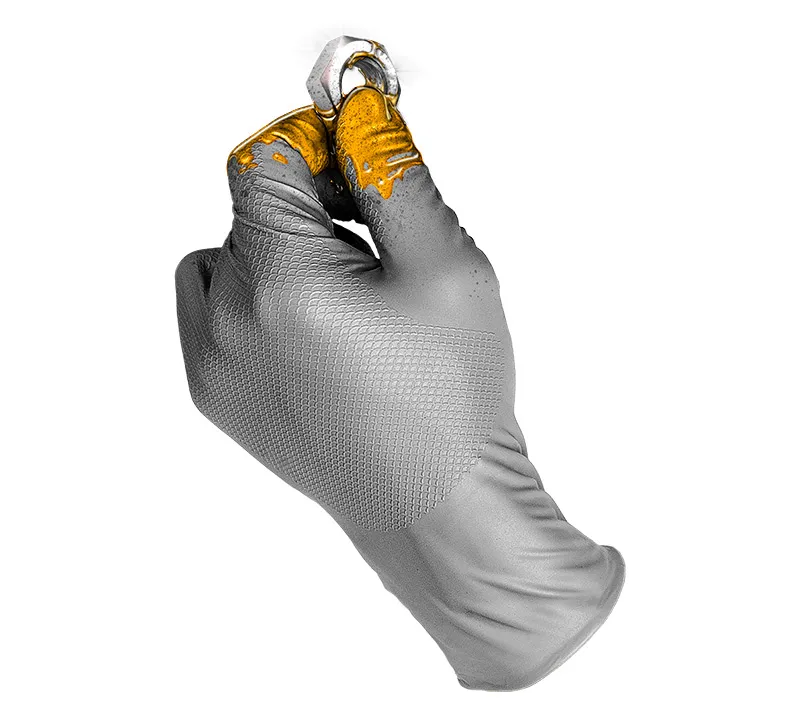 Nitrile Gloves GRIPPAZ® by JUBA® - 580GY GRIPPAZ Dorso