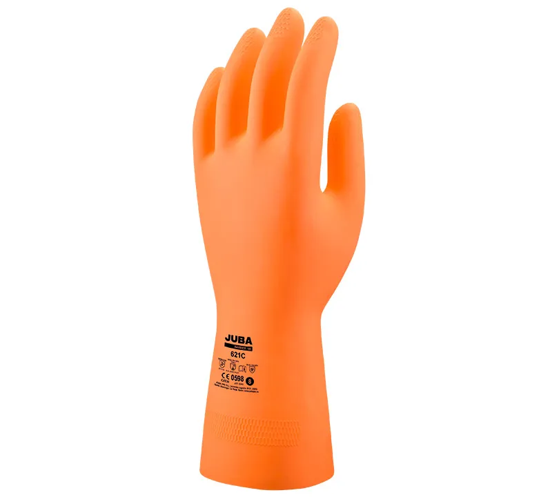 Latex Gloves Juba - 621C Dorso