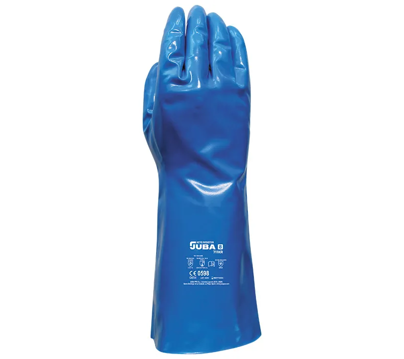 Nitrile Gloves Juba - 711KR KETO RESISTER Dorso