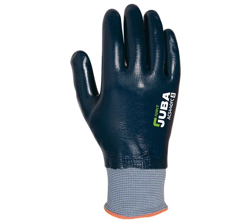 Nitrile Gloves Juba - AC5440FC JUNIT Dorso Nitrile Gloves Juba - AC5440FC JUNIT Dorso