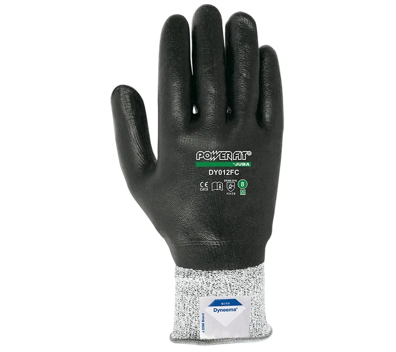 Guantes de nitrilo Juba - DY012FC POWER FIT Dorso