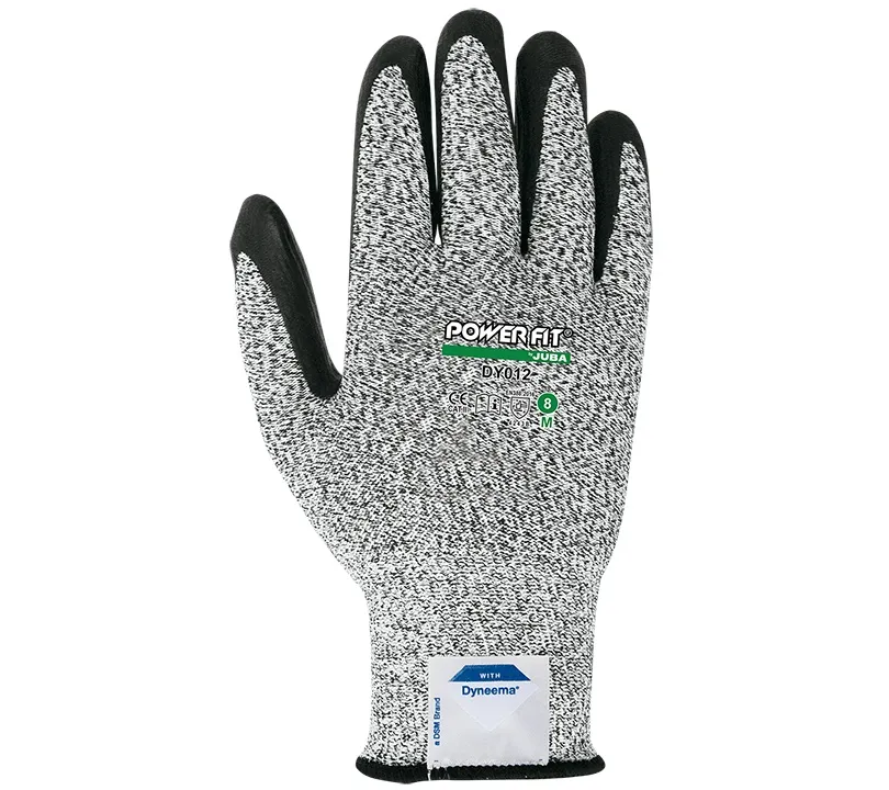 Luvas de Nitrilo Juba - DY012 POWER FIT Dorso Luvas de Nitrilo Juba - DY012 POWER FIT Dorso