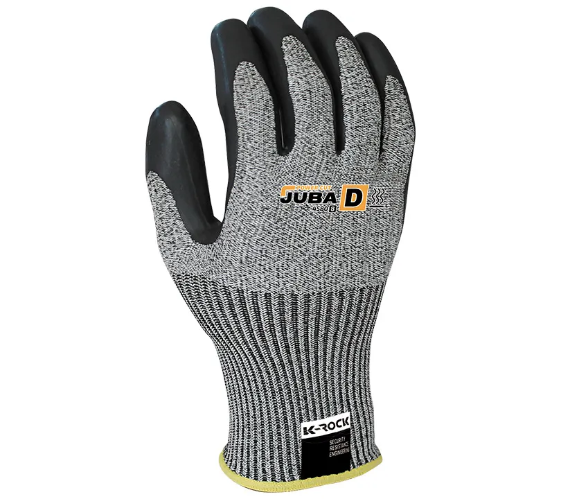 Latex Gloves Juba - H4580 POWER CUT Dorso Latex Gloves Juba - H4580 POWER CUT Dorso