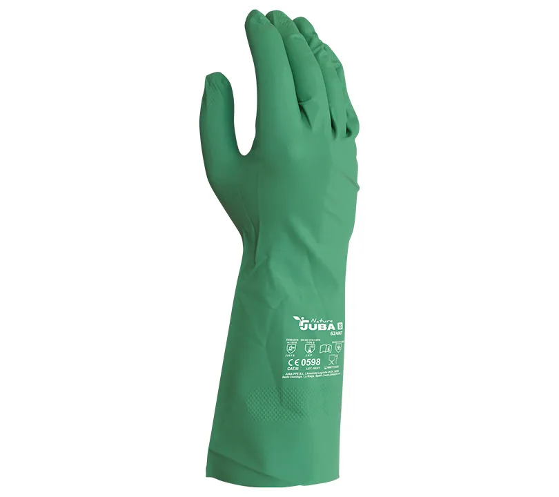 Nitrile Gloves Juba - H624NT NATURE Dorso
