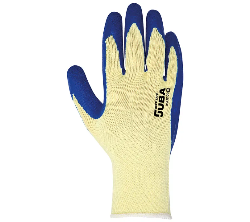 Luvas de látex Juba - KSLX100 KEEP SAFE Dorso Luvas de látex Juba - KSLX100 KEEP SAFE Dorso