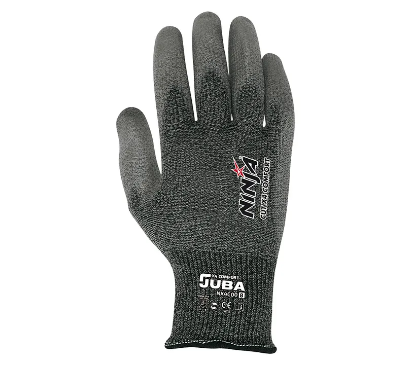 PU Gloves Juba - NX4C00 NINJA X4 COMFORT Dorso PU Gloves Juba - NX4C00 NINJA X4 COMFORT Dorso