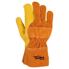 guante amarillo y naranja