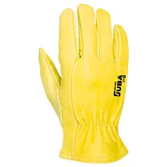 guante amarillo de obra
