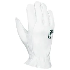 guante blanco de obra