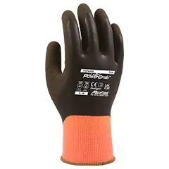 guantes de goma negros