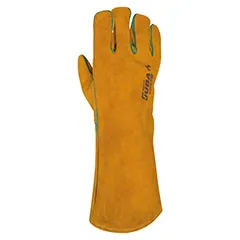 guantes de automocion largo naranja