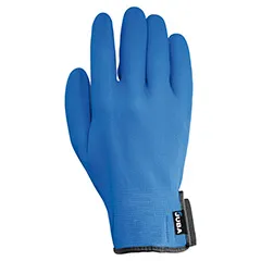 guante liso azul