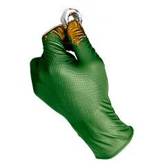 guante para obras verdes
