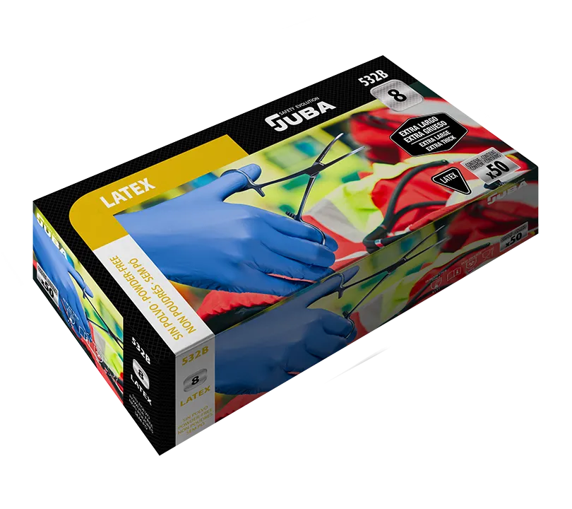 Latex Gloves Juba - 532B JUBA Palma